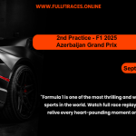 2nd Practice - F1 2025 - Azerbaijan Grand Prix