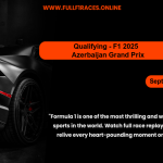 Qualifying - F1 2025 - Azerbaijan Grand Prix