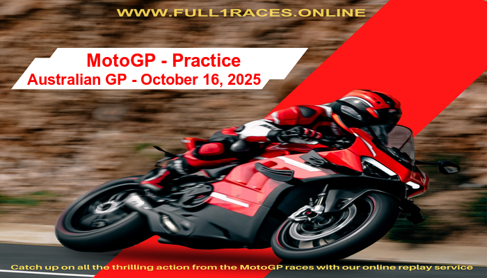 MotoGP - Practice - Australian GP
