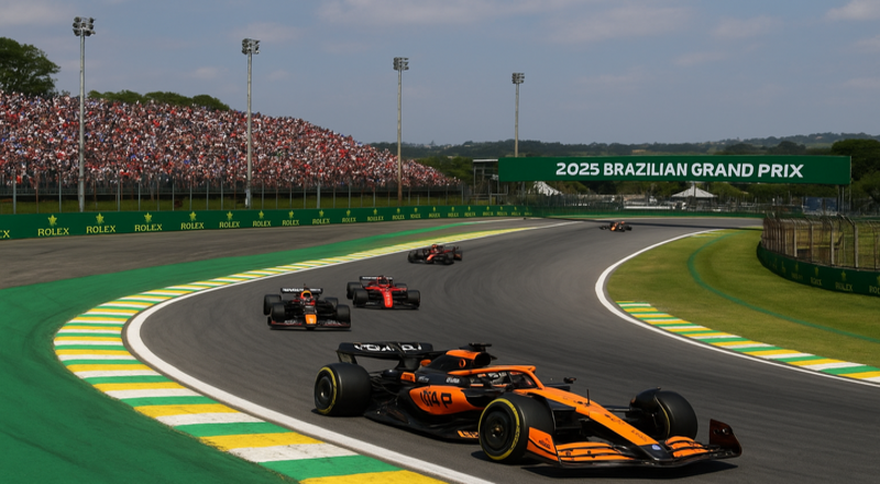 A Tightrope at 4,309 Meters: Inside the First Practice of the 2025 Brazilian Grand Prix